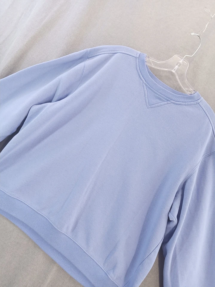 Jennifer Moore Sudadera Mujer Grande Azul Polar Interior Suéter Damas Foto 2 de 4