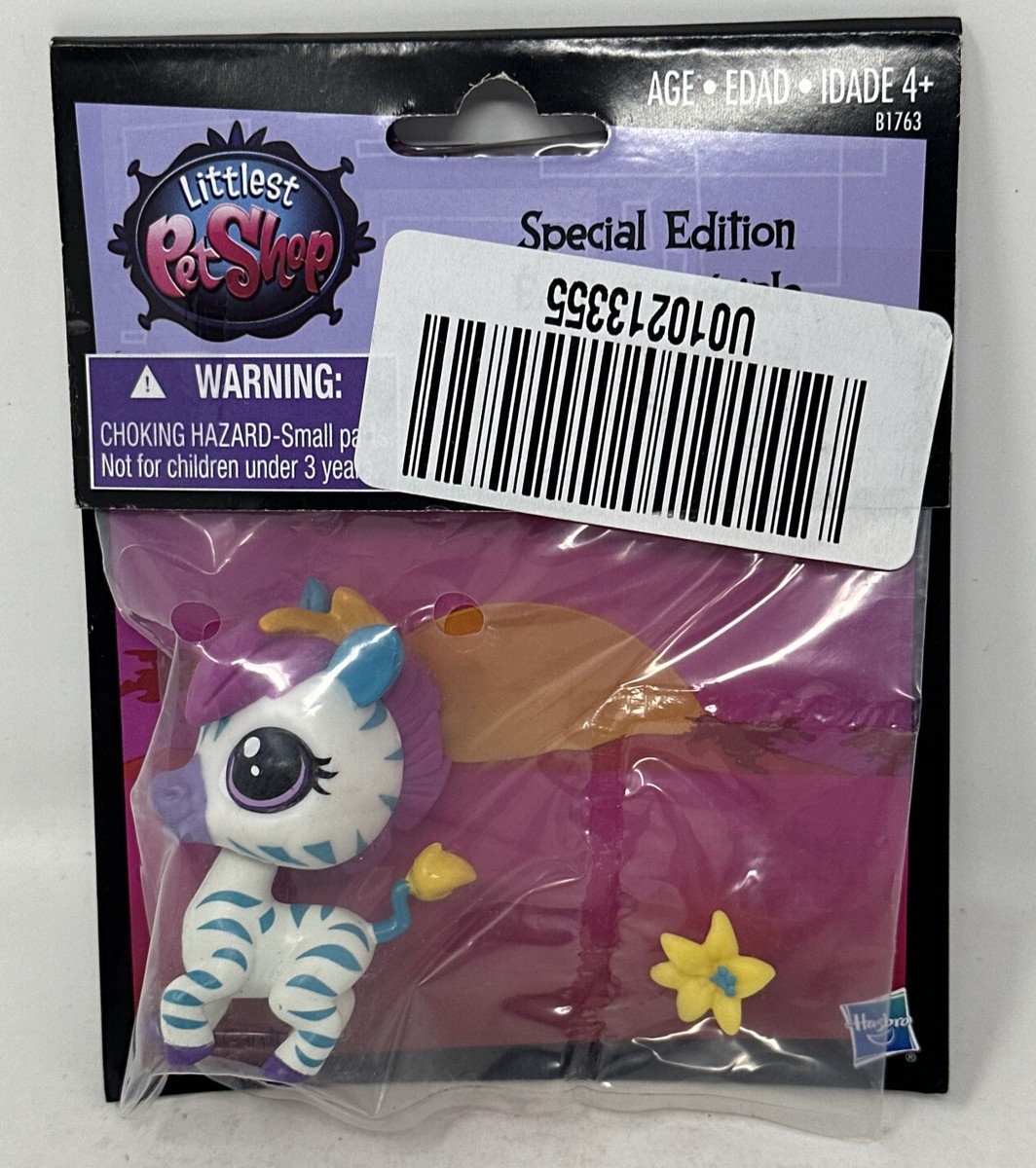 Hasbro Littlest Pet Shop Special Edition Zinnia Gardner Zebra