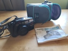 Samsung Maxima Zoom 105 Film Camera Point Shoot w Big Zoom, Working