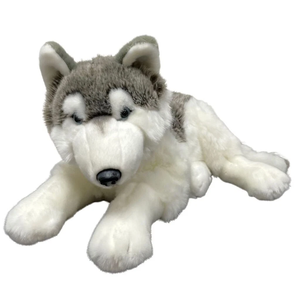 Large top husky plush