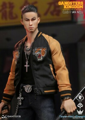 New DAMTOYS Gangsters Kingdom 1/6 Club 2 Van Ness Action Figure In