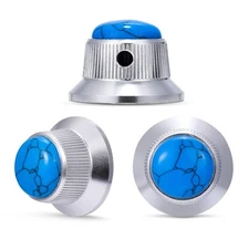 Top Hat Guitar Bass Potentiometer Control Knobs with 6mm Dia. Shaft Pots - 3P...