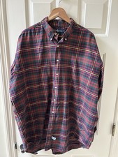 Polo Ralph Lauren Made In USA Men's Long Sleeve Button-Up XXL Rare Vintage EUC