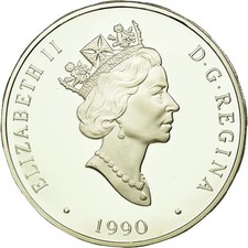 [#16486] Coin, Canada, Elizabeth II, 20 Dollars, 1990, Royal Canadian Mint, Ott,