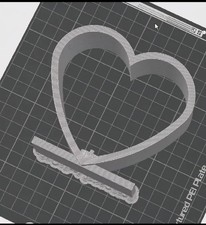 Heart Memorial With Dog Paw