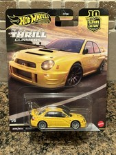 Hot Wheels Subaru Impreza WRX STi Yellow Thrill Climbers