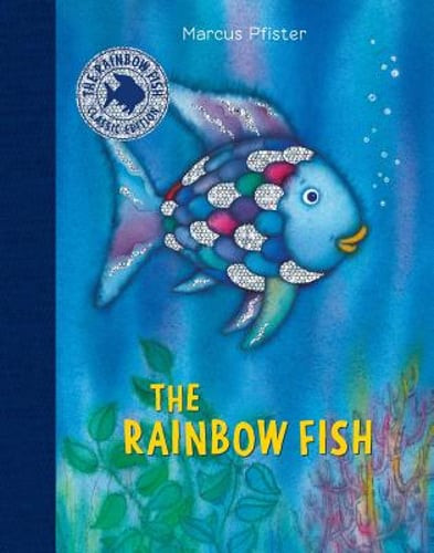 The Rainbow Fish Classic Edition with Stickers by Marcus Pfister - Pre-Owned