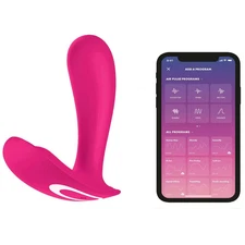 Massager  Wand Top Secret App Enabled Wearable - pink