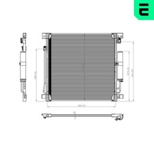 Condensateur Mitsubishi PAJERO