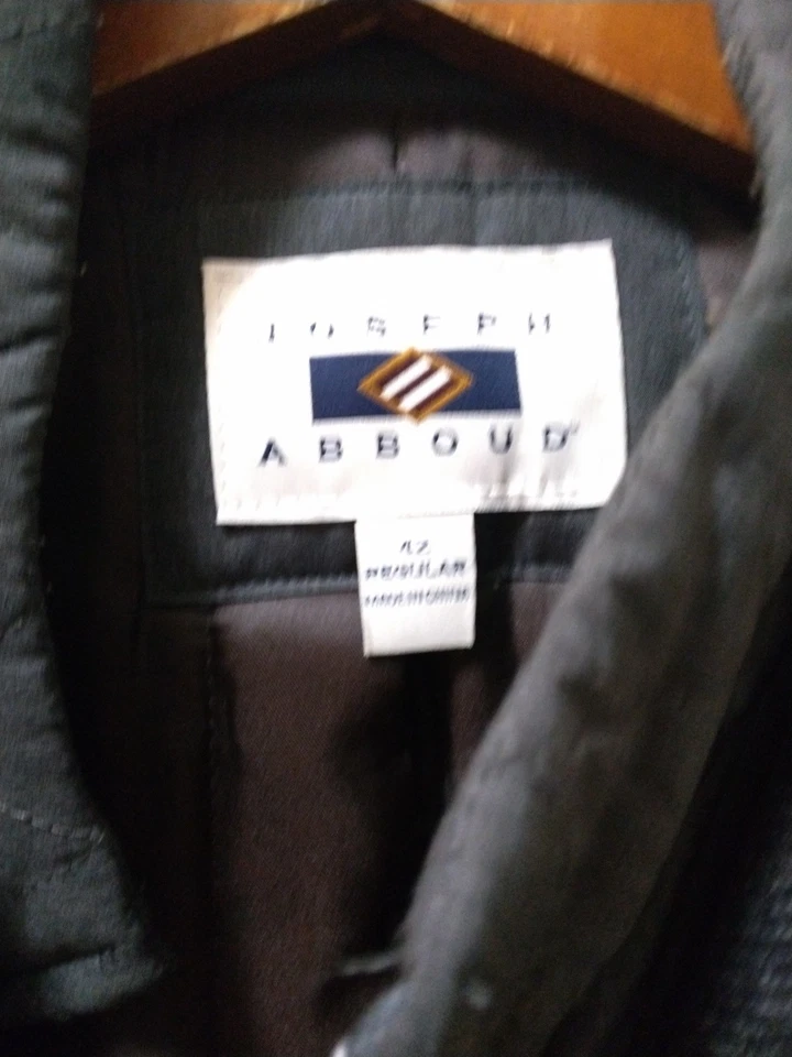 joseph abboud mens Long Coat - Image 3 of 4