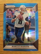 2016 Panini Prizm Blue Prizm 78/199 Marcus Mariota #54 Oregon Ducks Titans