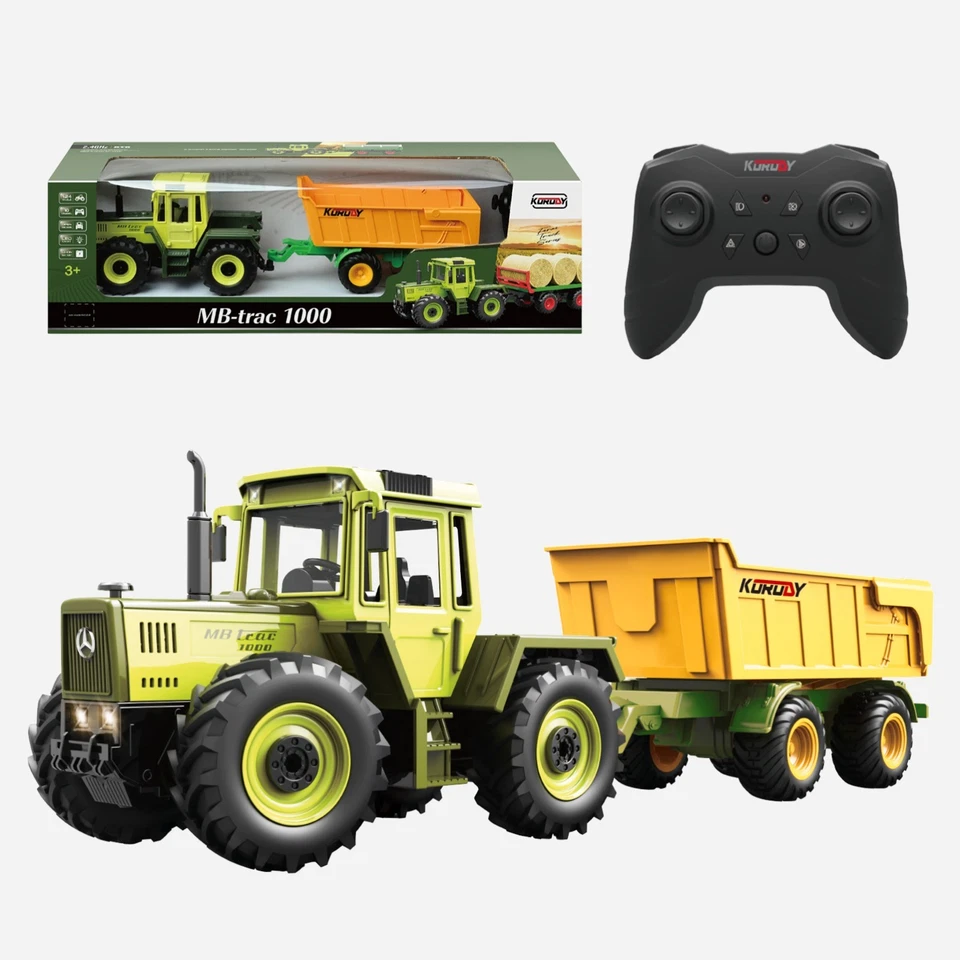 RC-Traktor Ferngesteuertes Traktor Spielzeug, RC Trecker MB-trac 1000 für Kinder - Bild 1 von 4