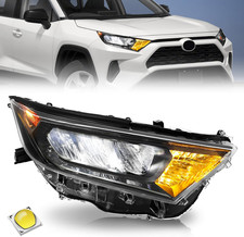 LED Headlight Assembly Fit for 2019-2022 Toyota RAV4 LE XLE LED Passenger Side 