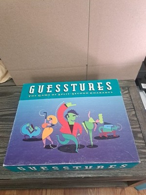 Hasbro Guesstures The Game of Split Second Charades First Edition