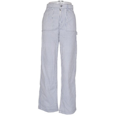 Divided by H&M, Jeans, Größe: 34, Blau/Weiß, Baumwolle, Streifen, Denim #pjO