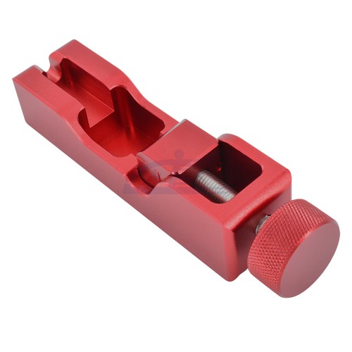Universal Spark Plug Gap Tool Gapper & 32 Blades Steel Feeler Gauge Red Black - Foto 6 di 50
