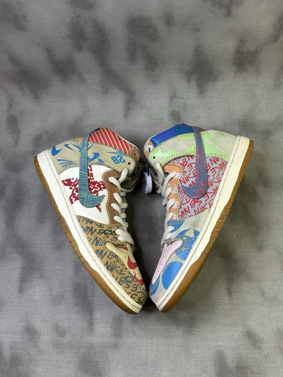 NIKE sb トーマスキャンベル Nike Thomas Campbell x SB Dunk High What The for Sale
