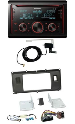 Pioneer 2DIN MP3 DAB USB CD Bluetooth Autoradio für Land Rover Evoque Blindstopf - Bild 1 von 4