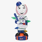 Mr. Met New York Mets Holiday Lights Bobblehead MLB Baseball Christmas