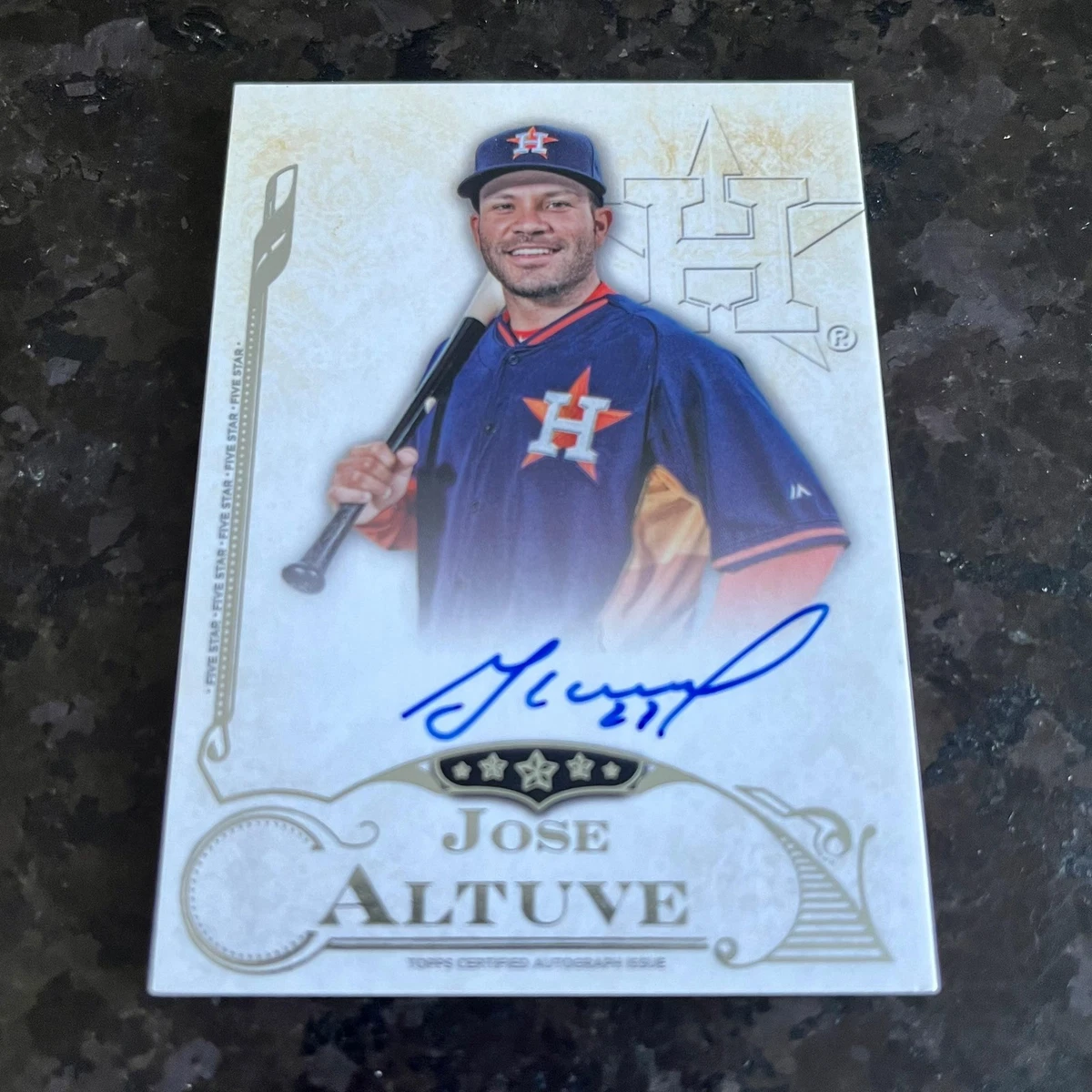 Jose Altuve Autographed Baseball Trading Cards for sale | eBay