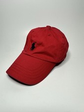 Ralph Lauren Polo CHILD Red Hat-Small Pony Logo- Size 2T-4T