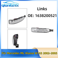 Rückansicht Spiegel Blinker Links für Mercedes ML-Klasse W163 2002-2005 DHL Rückansicht Spiegel Blinker Links für Mercedes ML-Klasse W163 2002-2005 DHL