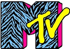 MTV Retro  Vinyl Sticker Decal ~ 80s 90s  ~  Music Television ~ TRL ~