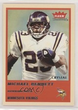 2004 Fleer Tradition Crystal 121/150 Michael Bennett #104 0q3