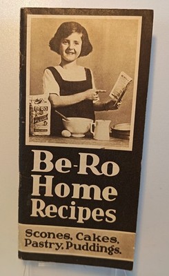 Vintage Be-Ro Home Recipe Baking Book 17th Edition (1954)