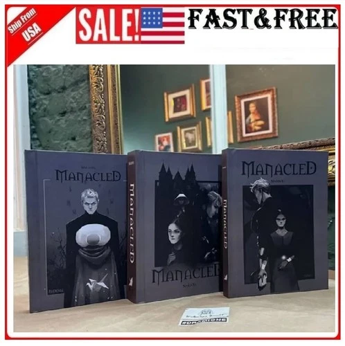 Manacled Book Complete 3-Volume Hardcover Edition with Illustrations by Senlinyu