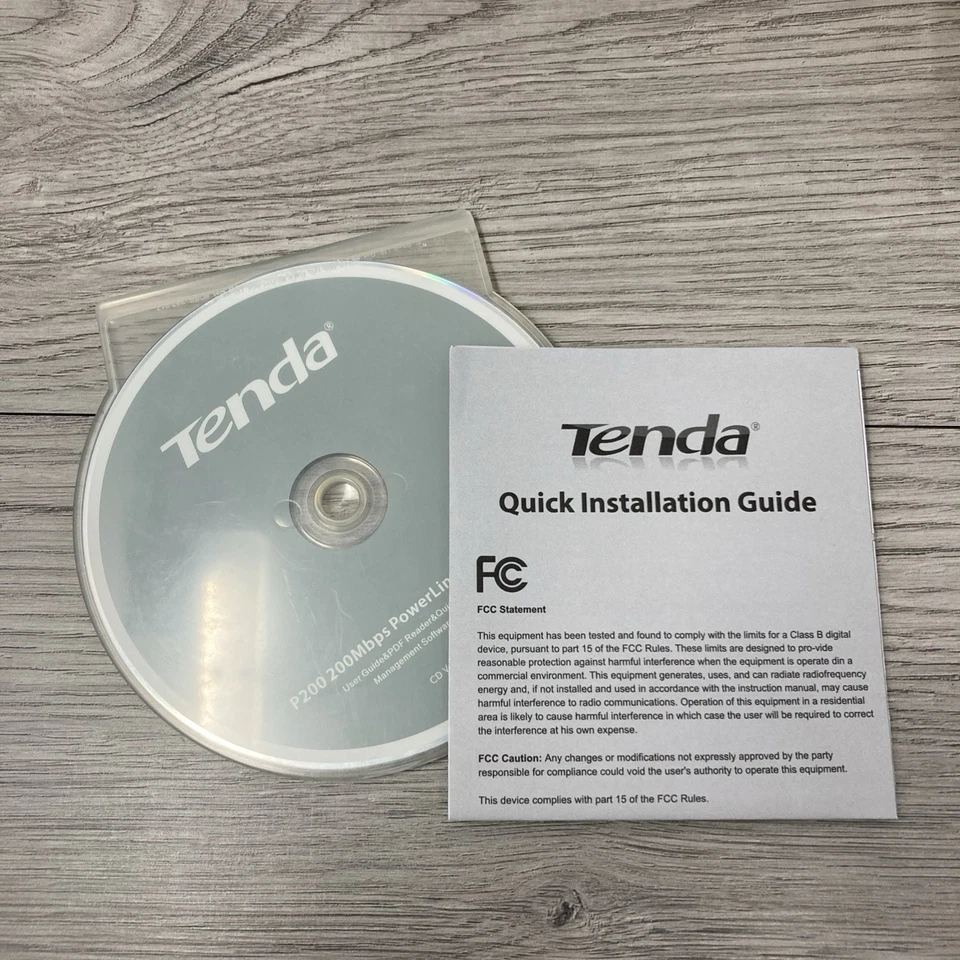 Tenda P200 Powerline Mini Adapter Kit 200Mbps 2 Ports 10/100Mbps 6932849415025 - Image 4 of 4