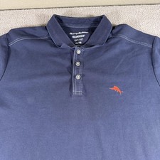 Tommy Bahama Polo Shirt Mens XL Blue IslandZone Supima Performance Golf