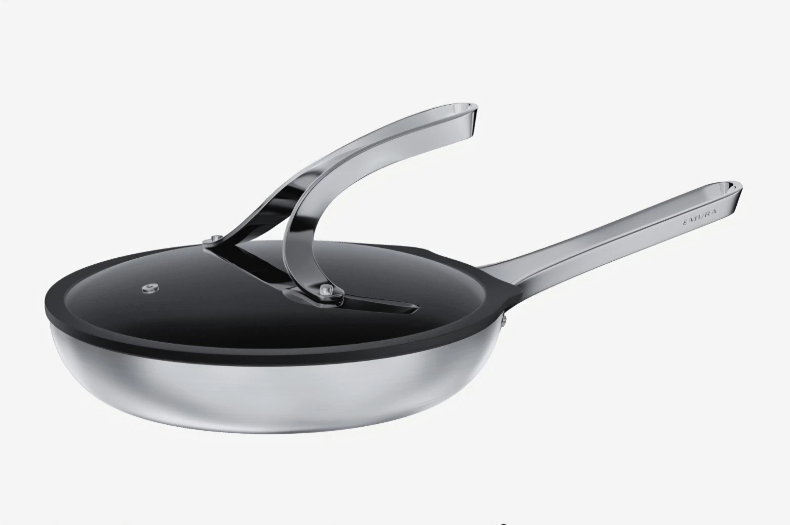 Emura Clear Glass Frying Pan Lid • For Emura 10" Frying Pan • New • Original Box