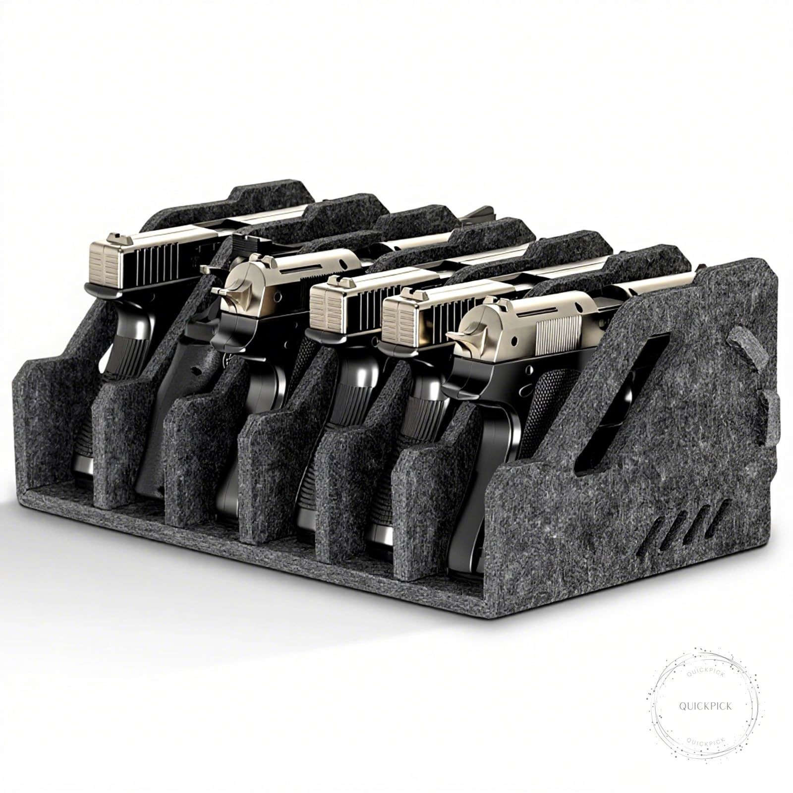 Pistol Rack for Gun Safe, Handgun Rack Pistol Stand Holder Gun Storage Organizer