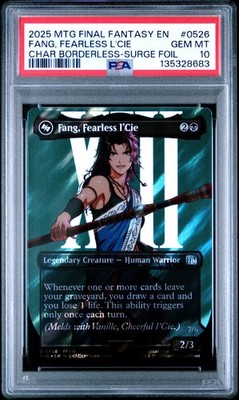 2025 MTG FINAL FANTASY #0526 FANG, FEARLESS L'CIE PSA 10 | eBay 2025 MTG FINAL FANTASY #0526 FANG, FEARLESS L'CIE PSA 10 | eBay