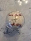 Mark Grace Signed Rawlings NL Baseball Chicago Cubs Autograph w/ Display Case
