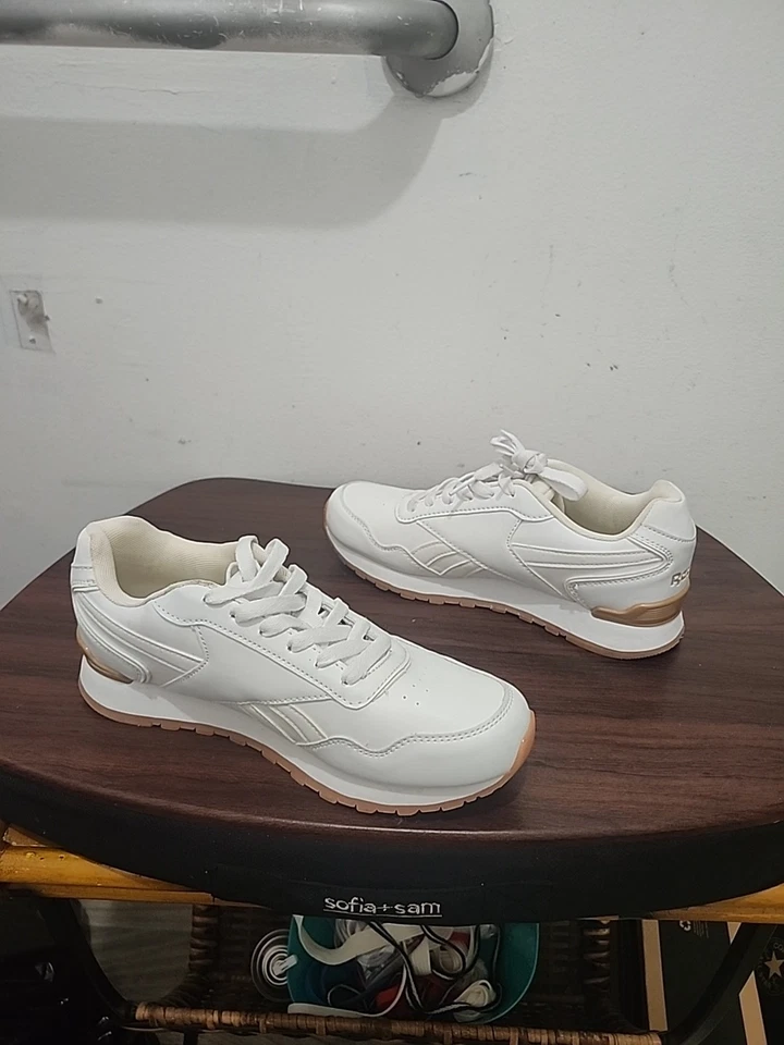 Женские туфли Reebok 7. 5 Glide облако белый теннис кроссовок 30115WWYT - Изображение 3 из 4