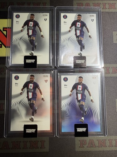 2026 Topps Total Football TTF PSG Neymar JR Lots *4 /99 Blue /50