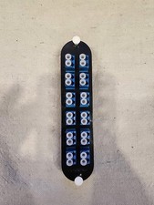 Corning CCH-CP24-A9 Fiber Optic Adapter Panel, 12 LC SM Duplex Singlemode