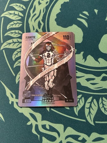 Ashton Jeanty JEANETIC Silver Steel Foil Bo Jackson Battle Arena 2026 Edition RC