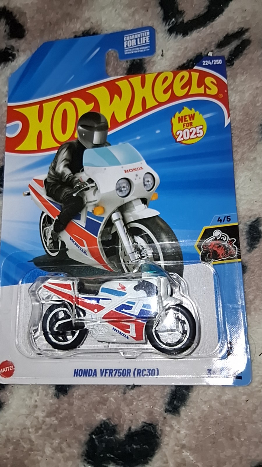 Hot Wheels Honda VFR750R (RC30)