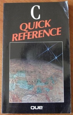 C Quick Reference - VERY GOOD
