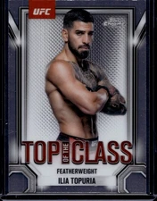 Ilia Topuria 2025 Topps Chrome UFC #TTC-4 Top of the Class