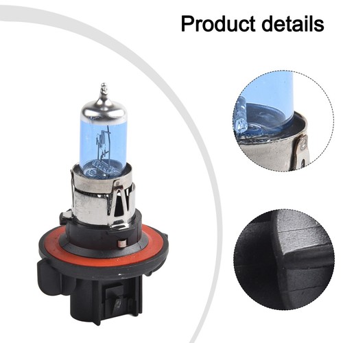 Halogen For Headlight Bulbs H13 9008 for High Low Beam Applications Set of 2 - Picture 11 of 16