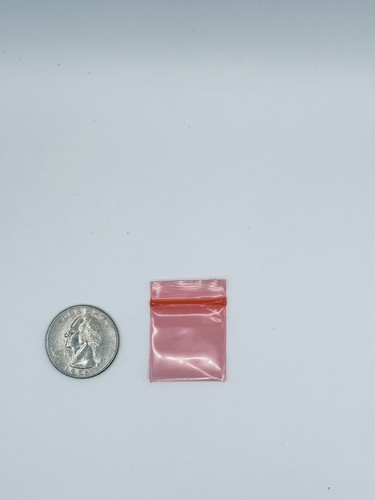Original Apple Brand Baggies 1"X1" 1010 Mini Zip (1000) Per Bundle Mix COLORS - Picture 2 of 10