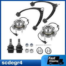 6PC Front Control Arms Suspension Kit for 4WD Chevy GMC Silverado suburban 1500 