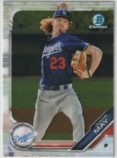 2019 Bowman Chrome Prospects - DUSTIN MAY - #BCP-80 - Los Angeles Dodgers