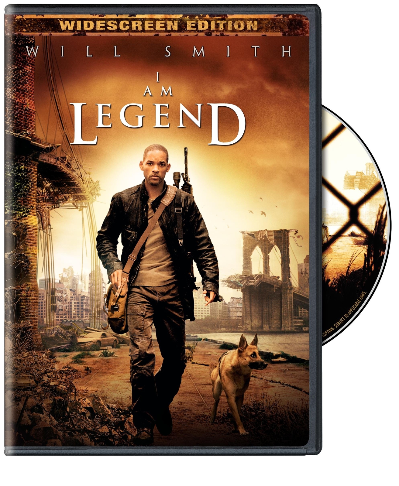 I Am Legend (Widescreen Single-Disc Edition) (DVD) Will Smith Alice Braga