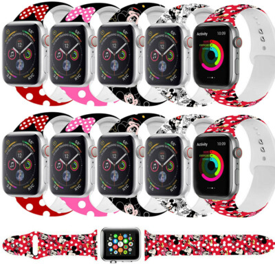 Wrist The Child Apple Watch Band Cute Mouse Silicone Wrist Strap