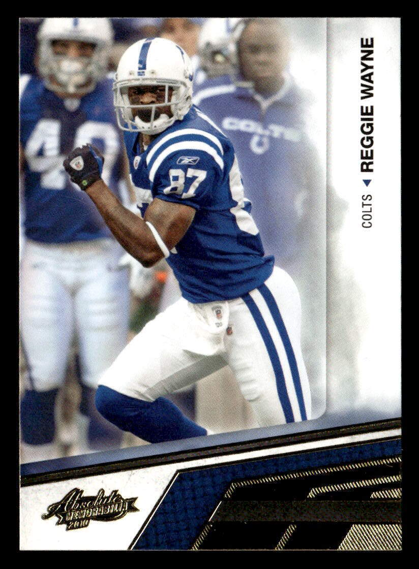 Reggie Wayne 2010 Panini Absolute Memorabilia  Card #44 Indianapolis Colts